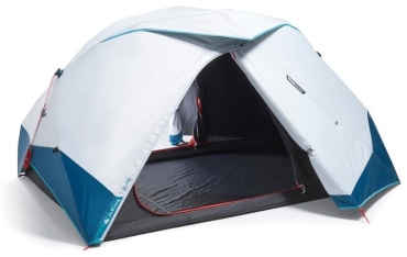 Палатка Decathlon кемпинговая 2-местная белый