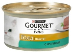 Gourmet Gold паштет кролик 85 г 1 шт