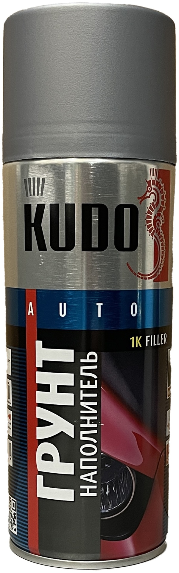 Kudo грунт-наполнитель акриловый серый 0.52 л