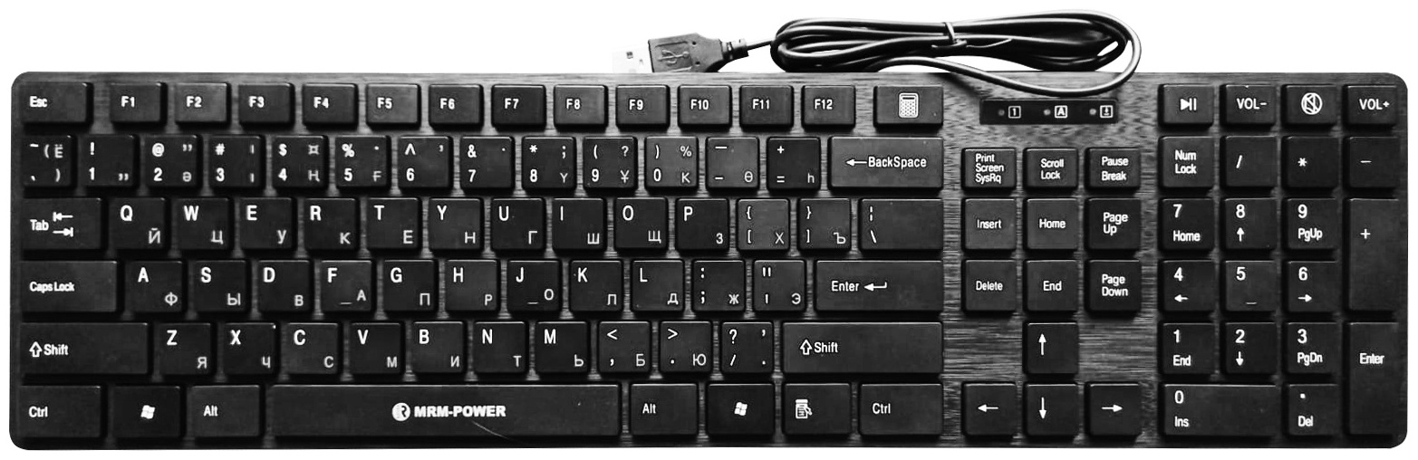 Клавиатура MRM-POWER MR-968 черный