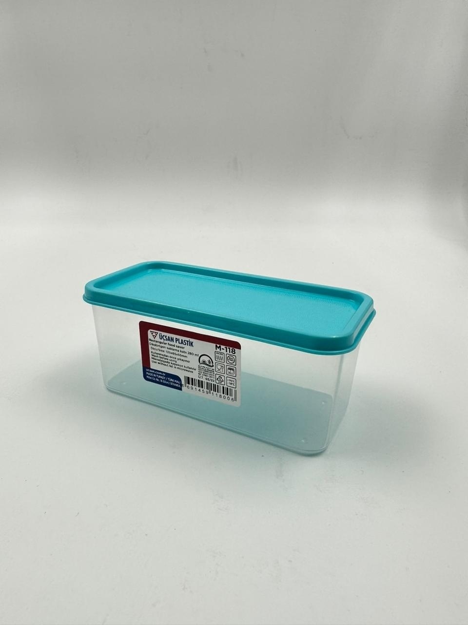 Ucsan plastik контейнер M-118 1 шт, пластик