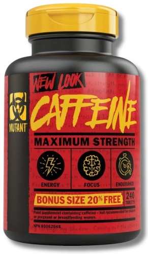 Mutant Caffeine без вкуса 240 таблеток