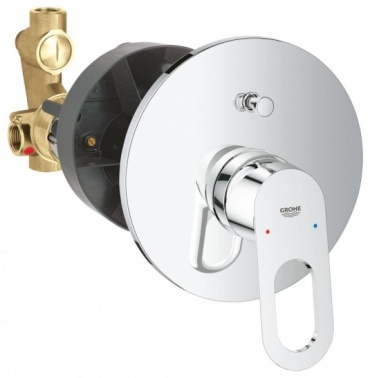 Смеситель для ванны Grohe Bauloop 29081000, однозахватный