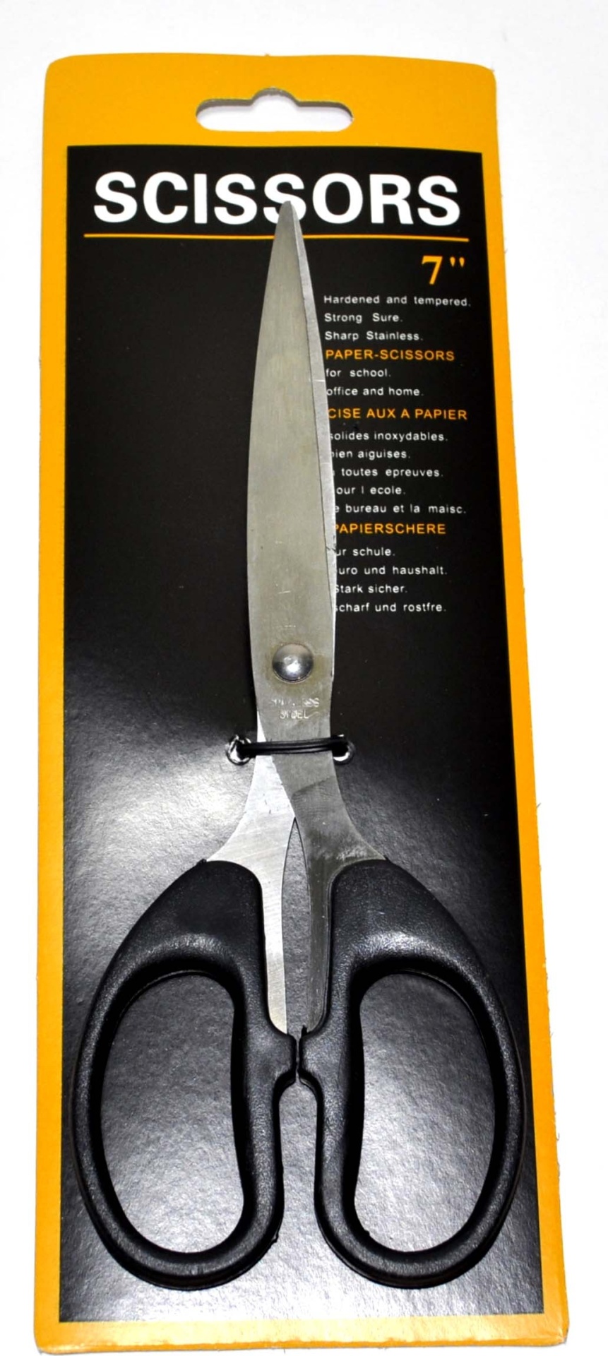 Универсальные ножницы Scissors S6549-7, 18 см, черный