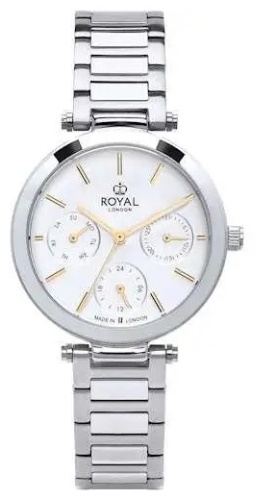 Кварцевые Royal London 21408-02 нержавеющая сталь