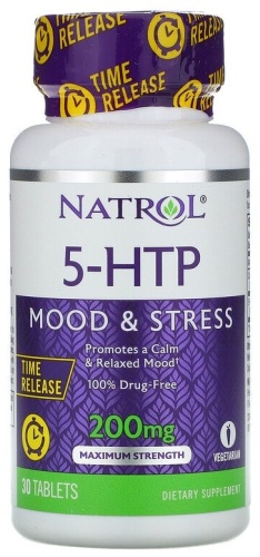 Natrol 5-HTP 200 мг таблетки 30 шт