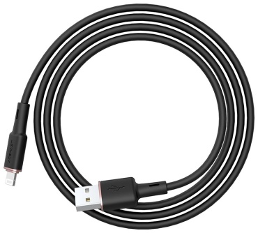 Кабель ACEFAST USB Type-A (F), Lightning (M), 1.2 м, C2-02 черный
