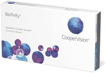 Контактные линзы CooperVision Biofinity (3 линзы) -2.50 кривизна 8.6 на месяц 3 шт