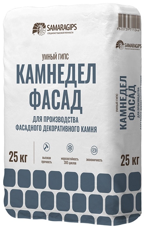 Купить SAMARAGIPS Гипс Камнедел Фасад 25 кг 25000 г в Алматы – Магазин ...