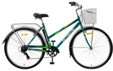 Велосипед STELS Navigator 350 Lady Z010 2018 20 дюймов зеленый