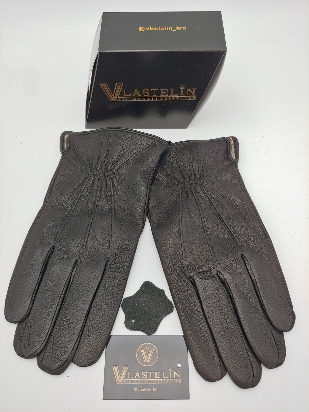 Перчатки Vlastelin размер 8.5 черный