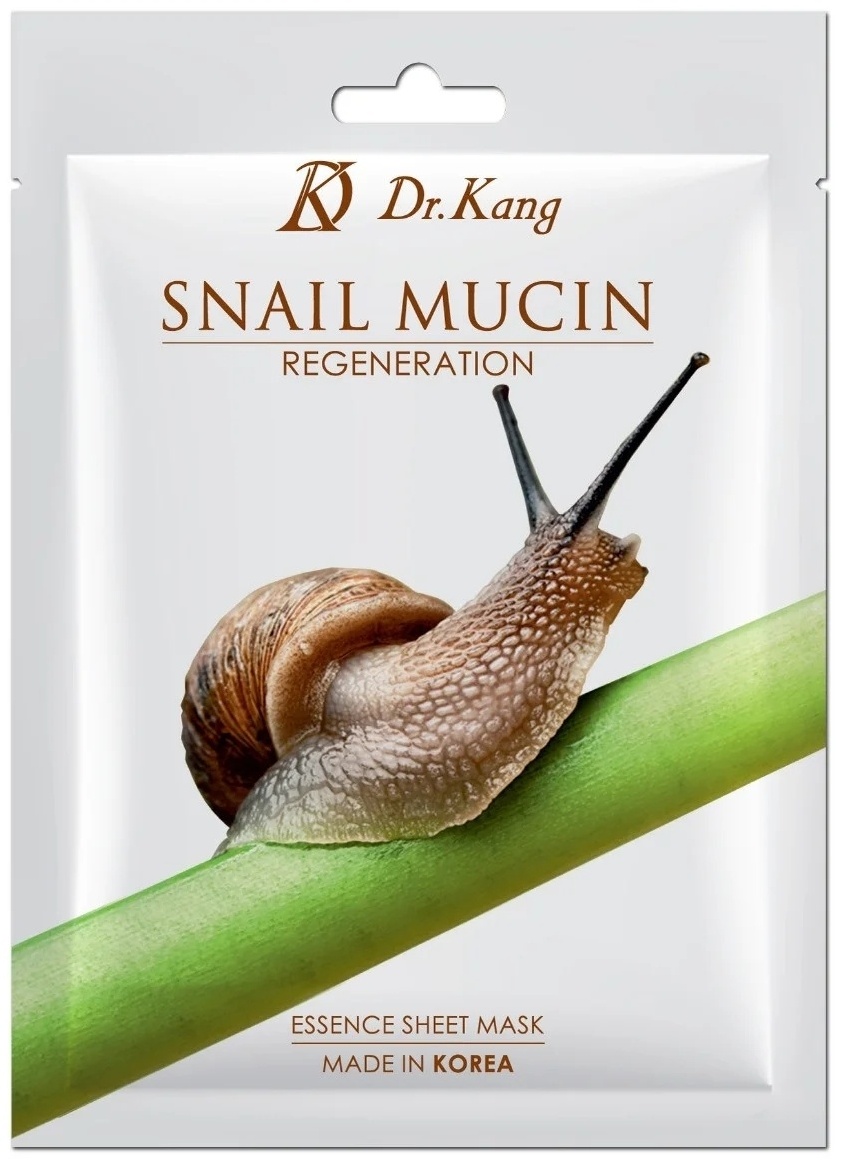 Маска для лица DR. KANG тканевая Snail Mucin 1 шт