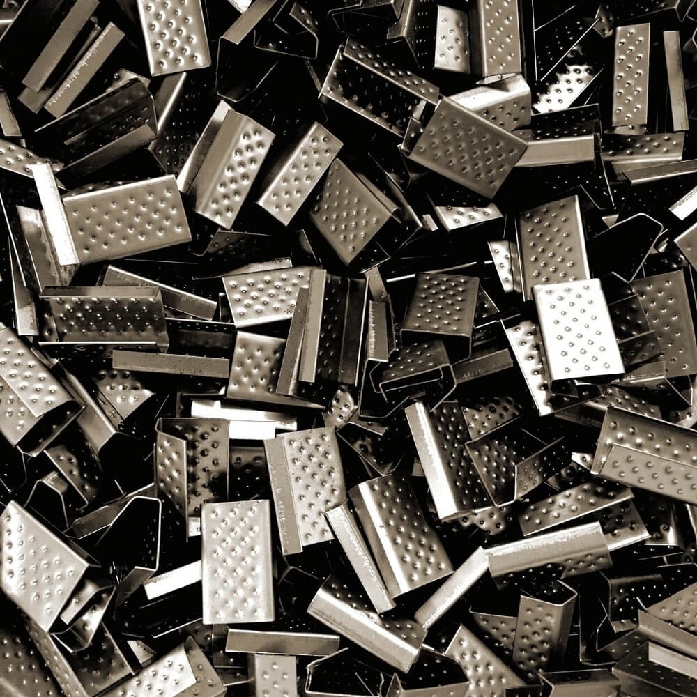 Скоба для ПЭТ ленты SPP15081000 сталь 0.02 см 1000 шт