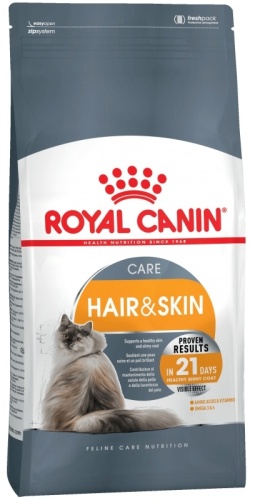 Royal Canin Hair&Skin для шерсти и кожи птица 10 кг