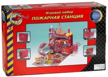 Набор Joy Toy Пожарная станция