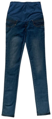 Джинсы зауженные Huajia Fashion синий