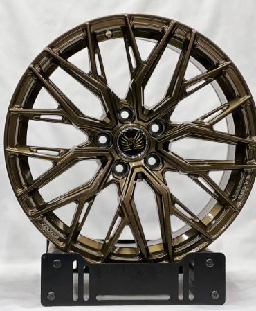 3836 8.5x18/5x114.3 D67.1 ET35 4 диска золотистый