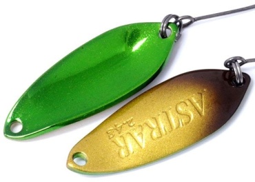 Блесна ValkeIN ASTRAR 1.6g Color GLT1 Gold/Black Green
