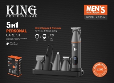 King Professional триммер KP-2014 серебряный