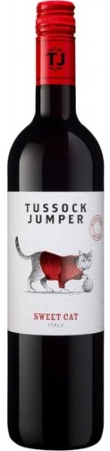 Вино Tussock Jumper Sweet Cat IGT Veneto полусладкое красное 12% 0.75 л