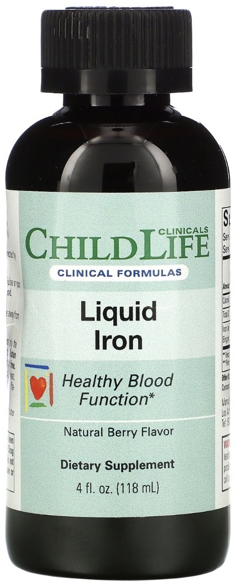 Купить ChildLife Liquid Iron сироп 118 мл в Алматы – Магазин на Kaspi.kz