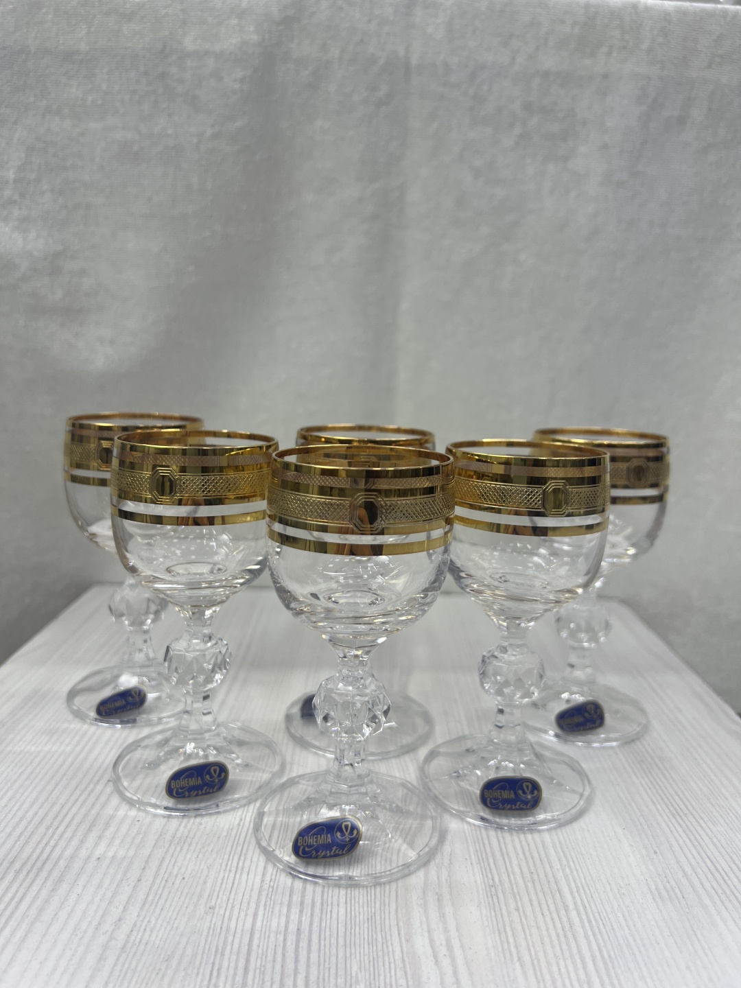 Набор рюмок для водки Bohemia Crystal 50 мл, 6 шт
