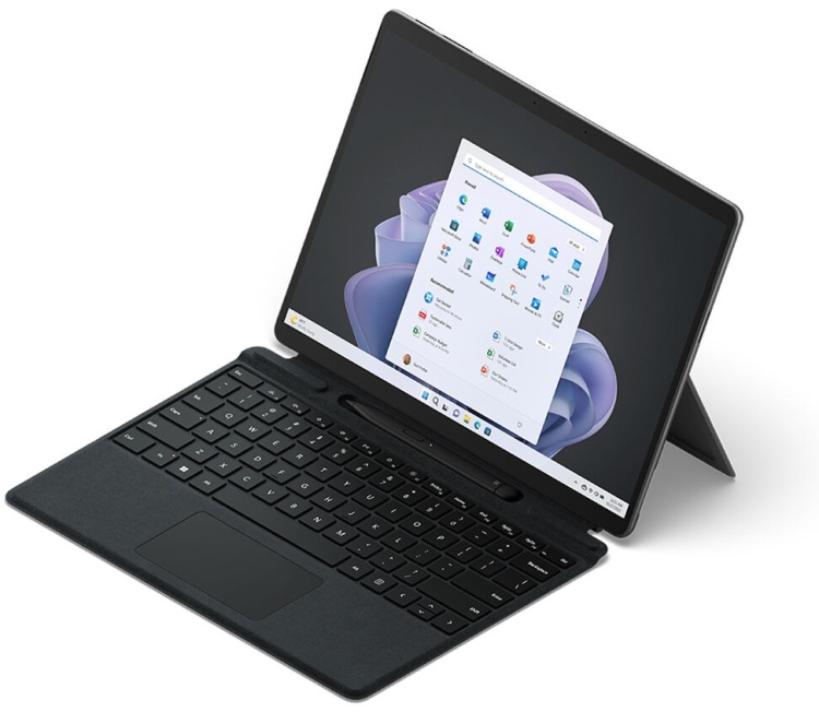 Купить Планшет Microsoft Surface Pro 9 13 дюйм 8 Гб/256 ГБ черный в ...
