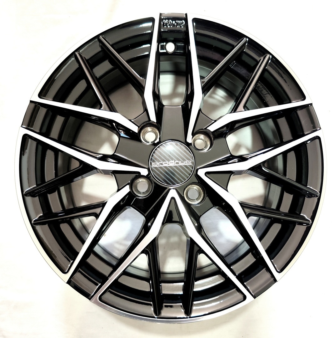 Wheels ZT408 6x14/4x100 D73.1 ET35 черный, серебристый