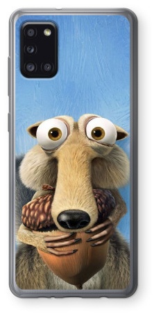 Чехол для Samsung Galaxy A71 прозрачный