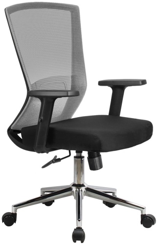 Офисное кресло RV DESIGN 871E, серый, черный