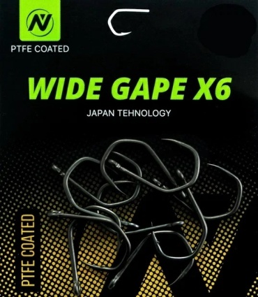 Крючок для рыбалки VN Tackle VNH-125010 карповый черный 10 шт