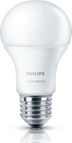 Philips 9W E27, светодиодная, теплый белый