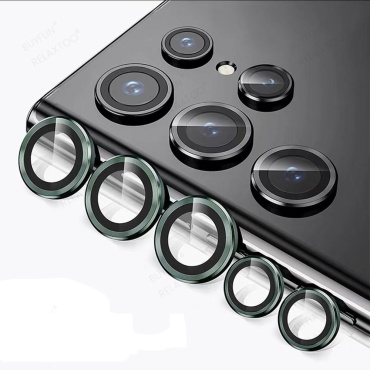 Стекло для Samsung Galaxy S22 Ultra зеленый