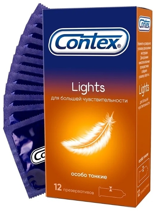 КОНТЕКС ПРЕЗЕРВАТИВЫ N12 Lights