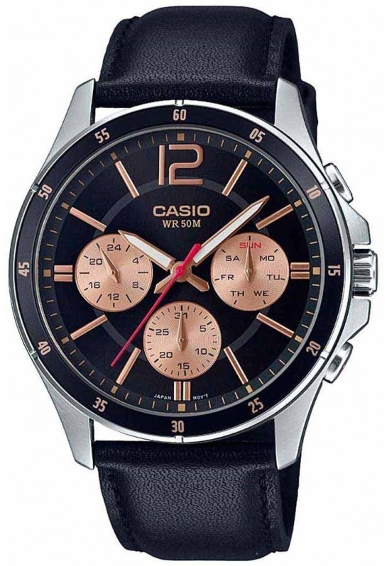 Купить Часы Кварцевые CASIO MTP-1374L-1A2VDF 5374 пластик в Алматы ...