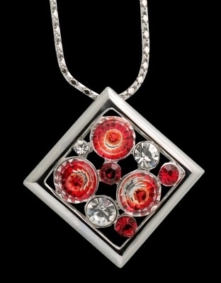 Подвеска Presiosa нержавеющая сталь, кристаллы Swarovski