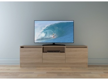 ТВ-тумба напольная НК-Мебель Ларго, 140x44.6x44.3 см, коричневый