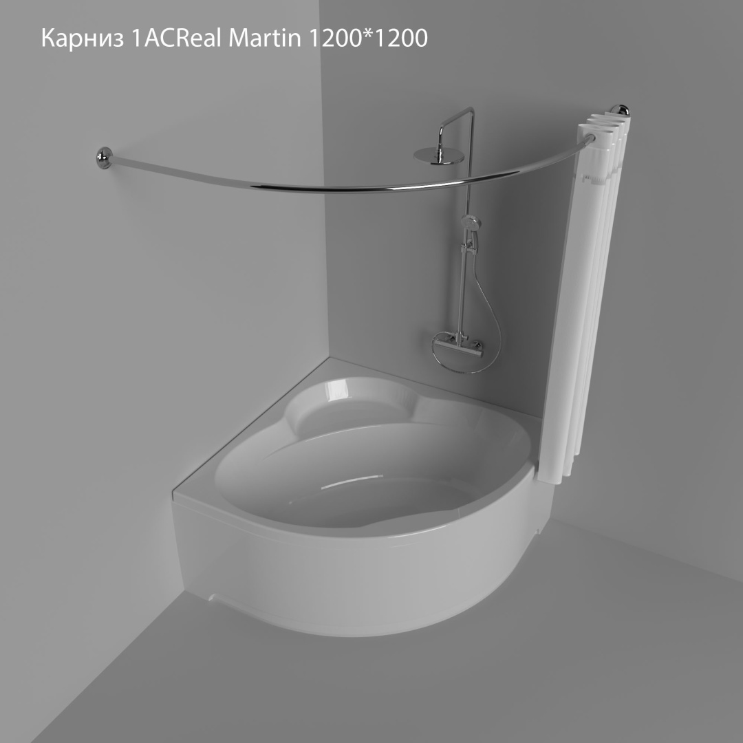 Карниз дугообразный Triton 1200 см, 660944