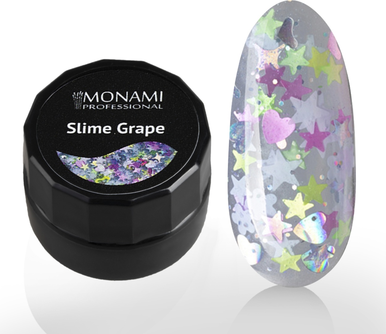 Monami гель для дизайна Slime Grape 5 г