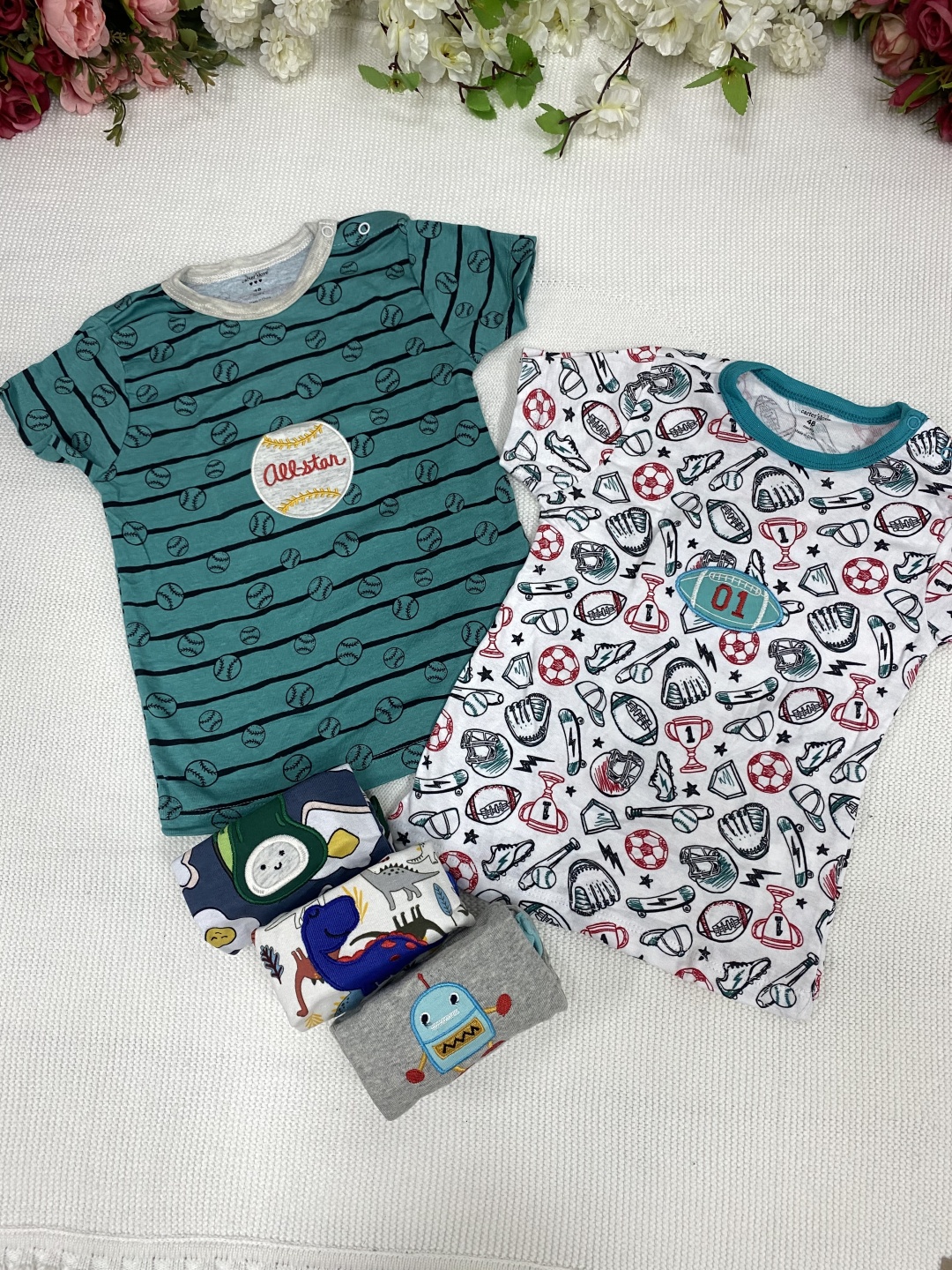Футболка carters love мультиколор
