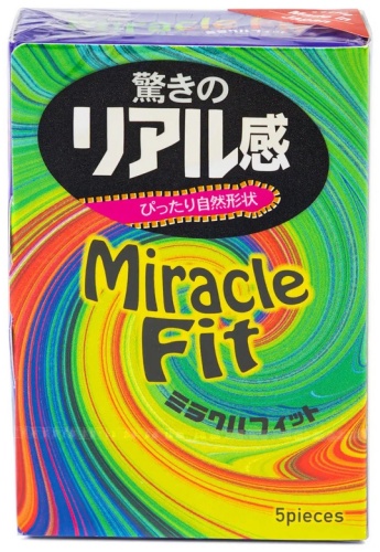 Презервативы Sagami Miracle Fit 5 шт