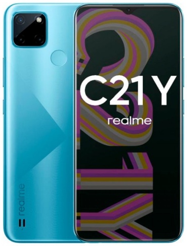 Realme C21Y 4 ГБ/64 ГБ голубой