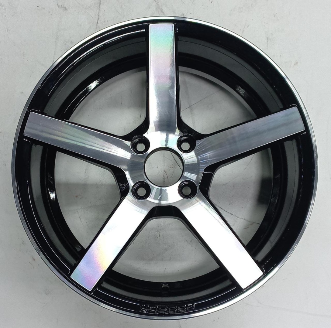 Vossen 554 7x16/4x98 D58.6 ET35 4 диска черный, серебристый