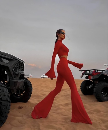 Костюм повседневный FASHION TAYT красный