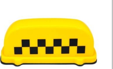CARCAM шашка такси 757644 12 Вт прямоугольная