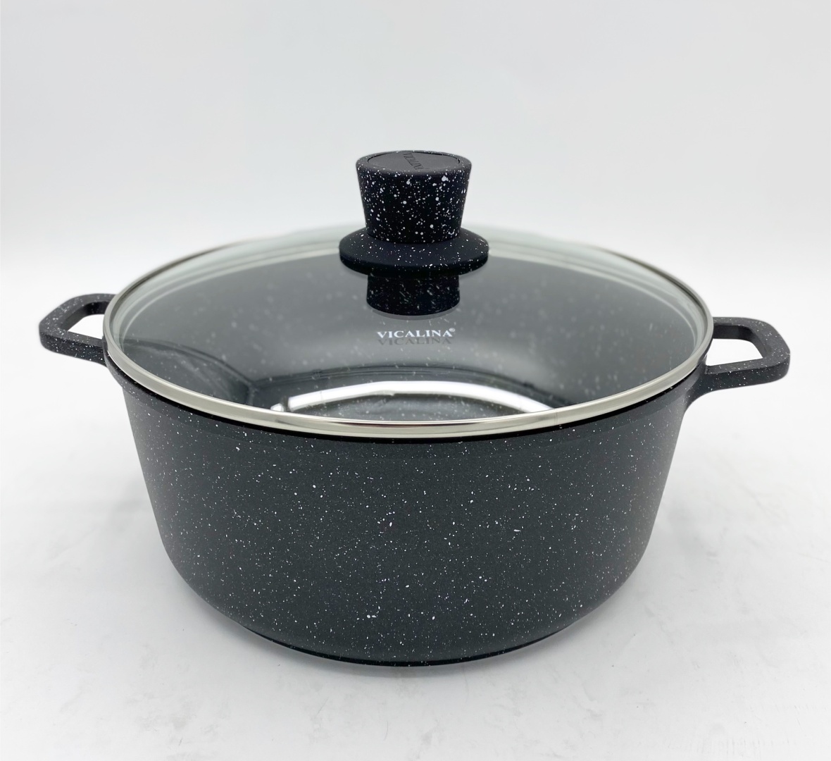 Казан Vicalina 4.65 л, мраморная крошка