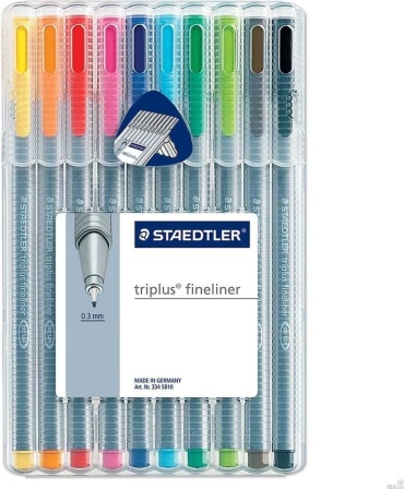 STAEDTLER Triplus Fineliner 334 SB10 10 шт