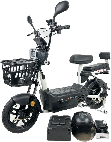 Sport Bike Электровелосипед SPORT BIKE-888 14 дюйм 2024 XL белый