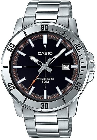 Кварцевые CASIO MTP-VD01D-1E2VUDF сталь