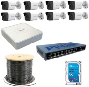 Комплект видеонаблюдения HiWatch DS-1009 1920x1080